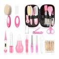 Baby Grooming Kit，Infant Safety Care Setwith Hair Brush Comb Nail Clipper Nasal by WXA