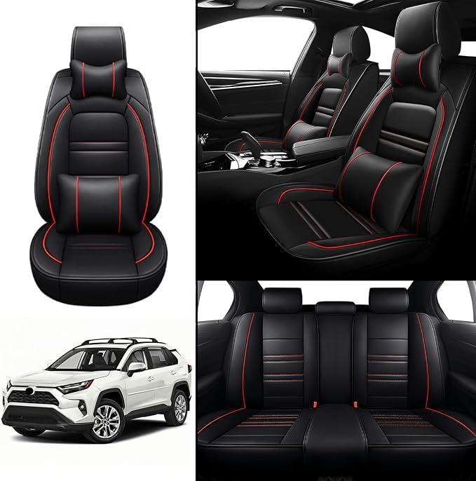 Car Seat Covers for Toyota rav4 2000-2025 | 5-Seats Seat Covers, Waterproof - Image 2