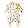 Duomiaomiao Unisex Baby Sleep Sack, 3.5 TOG Baby Sleeping Bag, 100% Cotton by DuoMiaoMiao