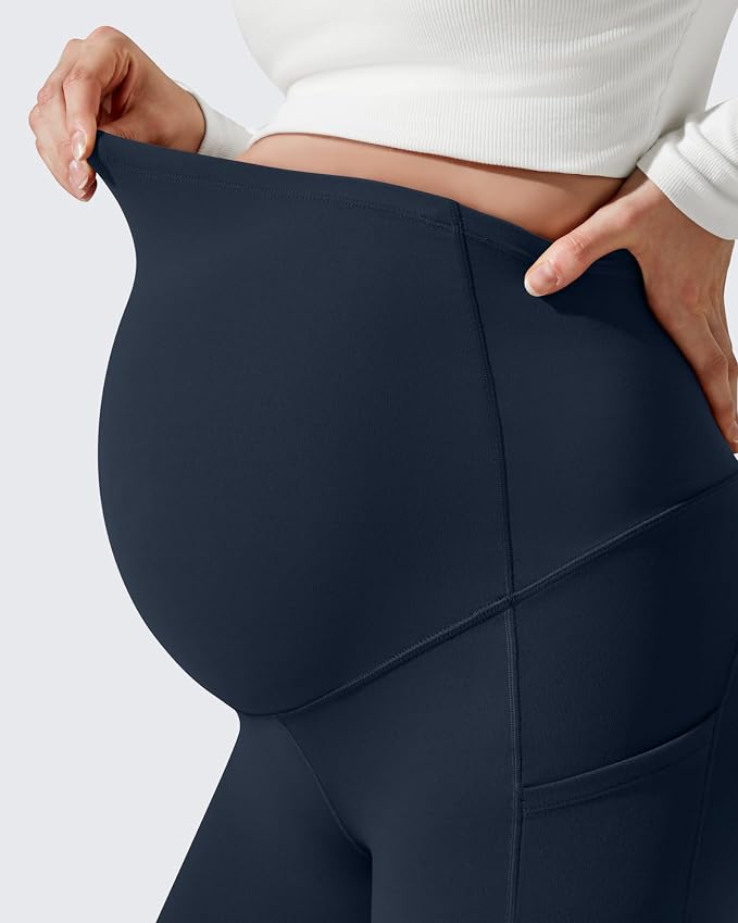 G4Free Barefeel Fleece Lined Maternity Leggings - Image 3