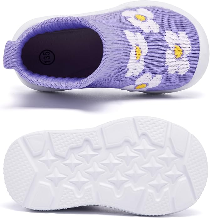 MORENDL Toddler Sock Shoes Baby Walking Shoes Infant Slippers Boys & Girls - Image 5