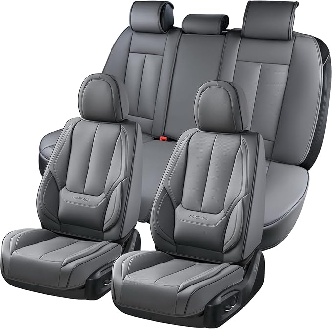 Coverado Car Seat Covers Full Set, Seat Covers by COVERADOAUTO