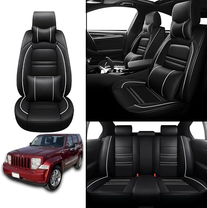 Car Seat Covers for JP Liberty 2002-2012 | 5-Seats Seat Covers, Waterproof Seat - Image 2