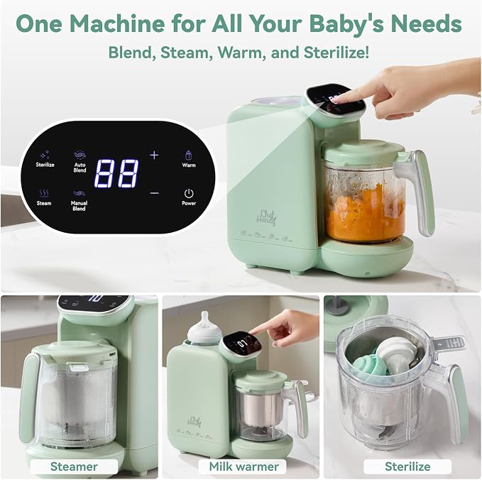 Baby Food Maker, 5 in 1 Baby Food Processor - Image 3