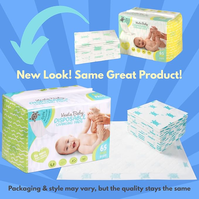 Vesta Baby 65 Disposable Changing Pads - Image 7