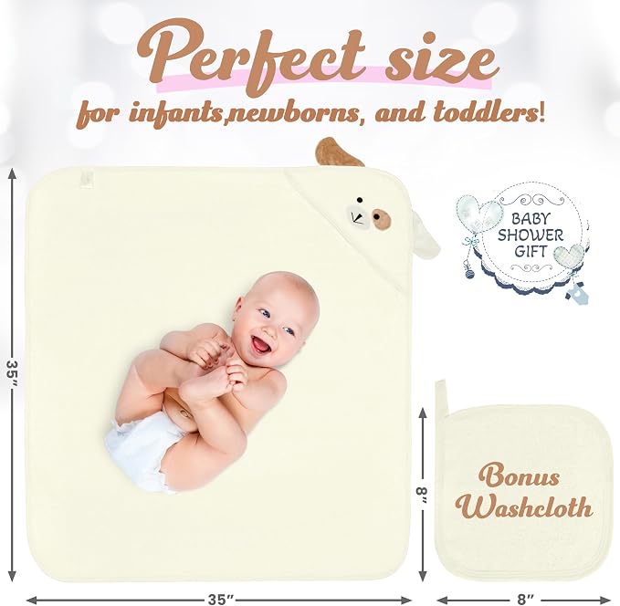 Baby Towels with Hood - Image 3