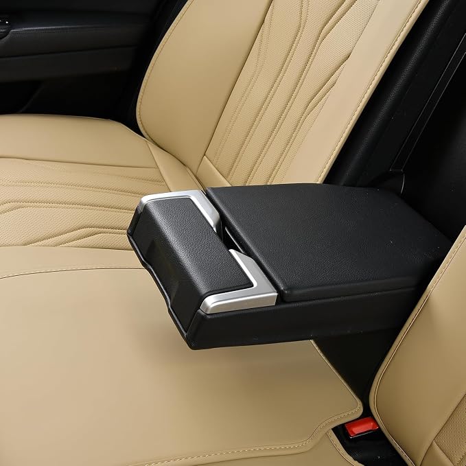 FLORICH Rear Seat Covers Leather Car Seat Covers Waterproof Back Seat Cover - Image 5