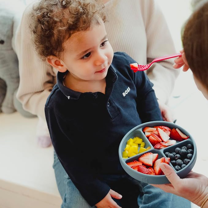 TalkTools Itsy Plate Must-Have Silicone Baby Plates - Image 9
