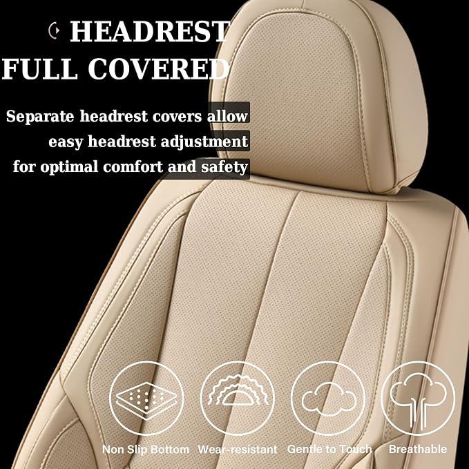Coverado Seat Covers, Car Seat Covers Front Seats, Car Seat Protector Waterproof - Image 7
