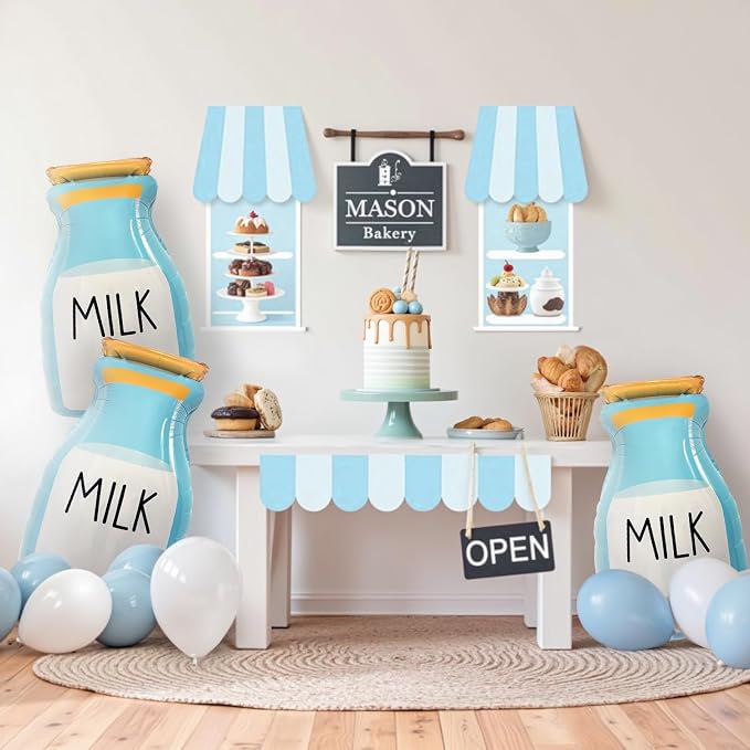 Large Milk Bottle Balloons Baby Bottle Decor - Image 4