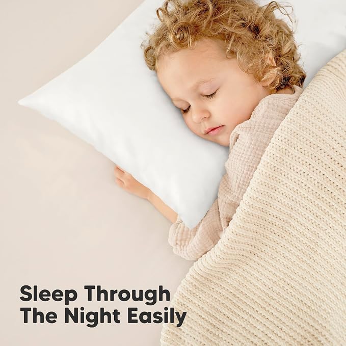 KeaBabies 2-Pack Toddler Pillow 13x18 - Image 7