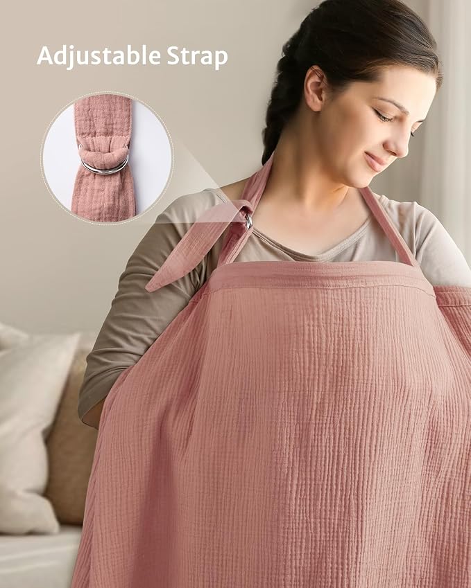 Blissful Diary Muslin Nursing Cover - Image 5