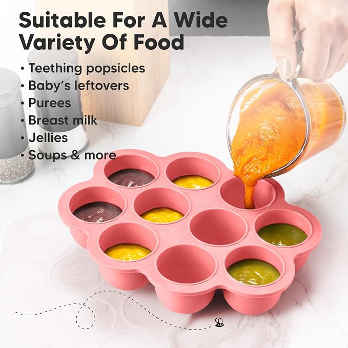 KeaBabies Silicone Food Freezer Trays - Image 7