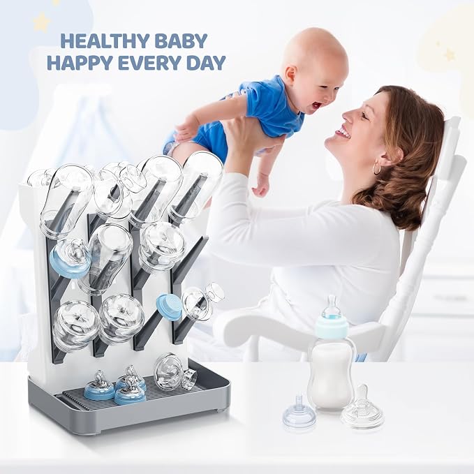 Baby Bottle Drying Rack, Baby Bottle Organizer - Image 7