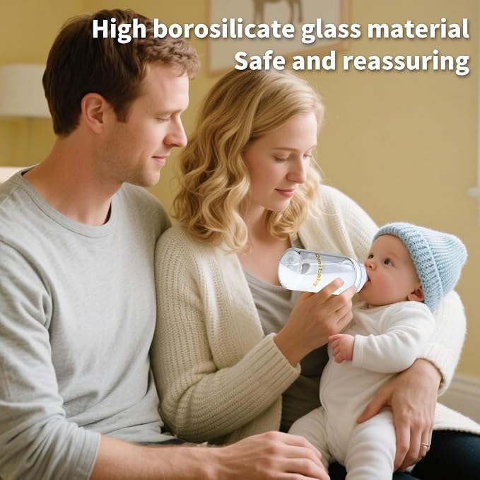 Breast Milk Storage Bottles 150ml 5oz BPA-Free Leak-Proof Baby Bottle Compatible - Image 5