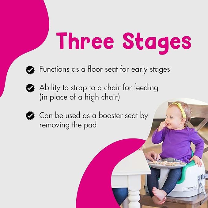 Bumbo 2 Pack 3-in-1 Multi-Seat for 6 to 36 Months, Travel Baby Feeding and Play - Image 6