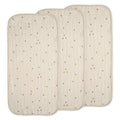 mushie Waterproof Changing Pad Liners | 100% Organic Cotton | Set of 3 by mushie