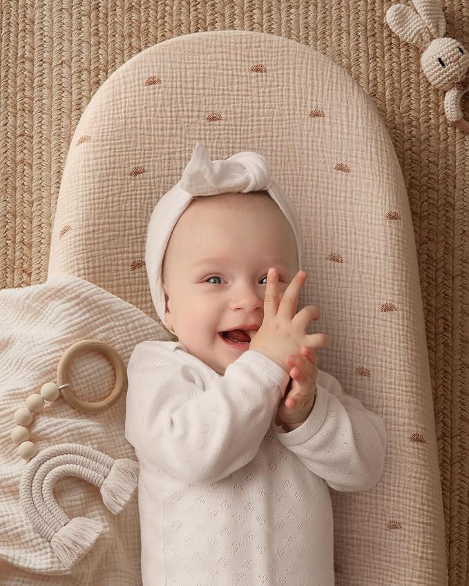 Blissful Diary Muslin Baby Changing Pad - Image 4