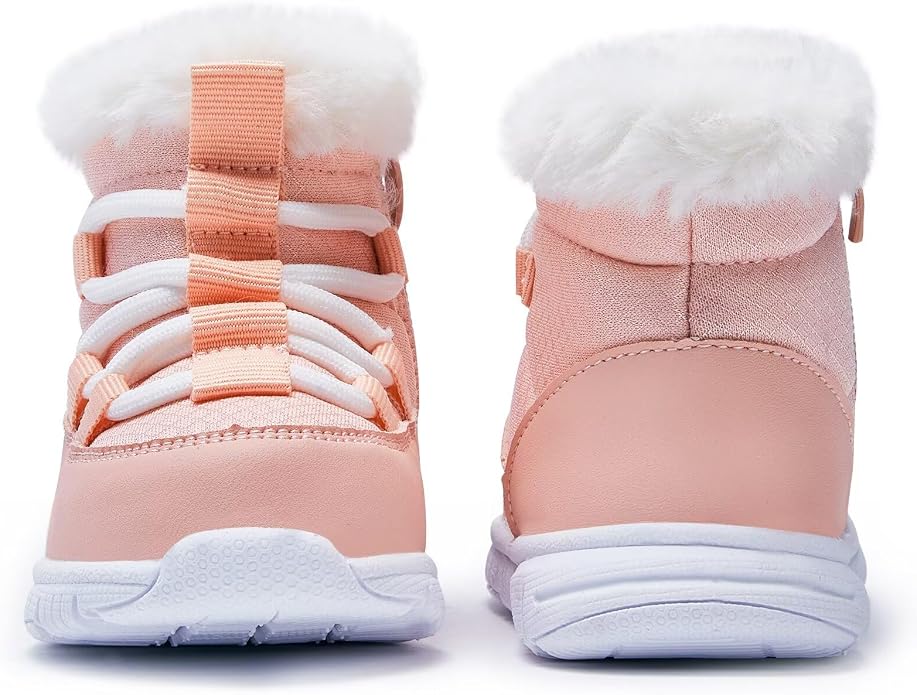 BMCiTYBM Girls Boys Snow Boots Warm Winter Fur Lined Baby Shoes - Image 6
