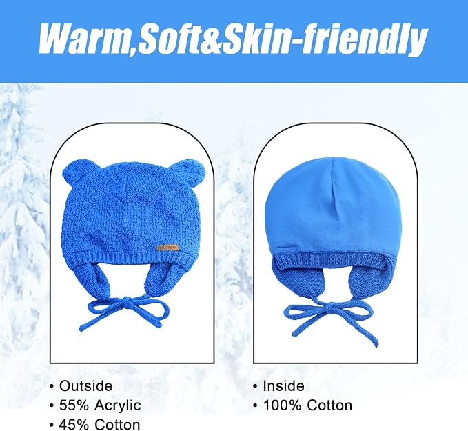 BAVST Baby Beanie Hat for Winter - Image 4
