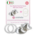 SILVERETTE The Original Silver Nursing Cups, Nipple Covers by SilveretteTheOriginal