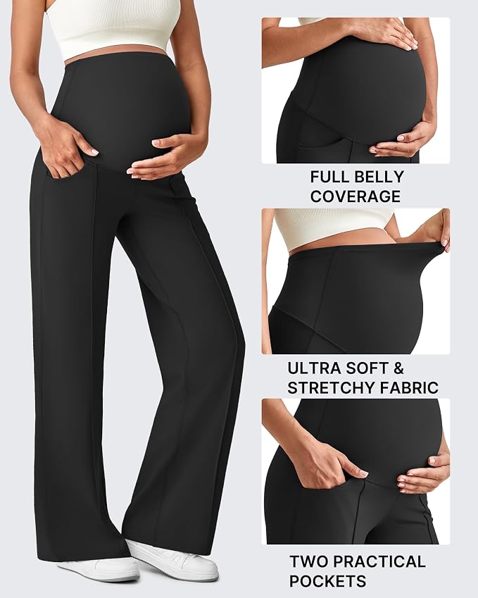 G4Free Maternity Dress Yoga Pants - Image 3