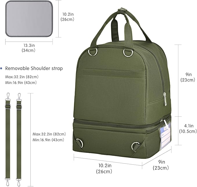 DERJUNSTAR Breast pump travel bag, Spectra Pump Backpack, Mini Pumping Bags - Image 8