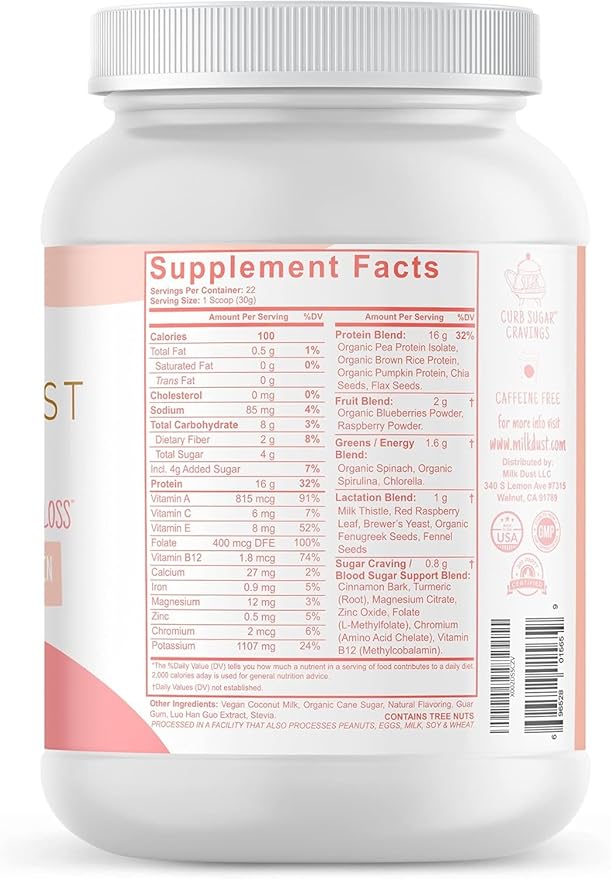 MILK DUST Protein Powder 660g | Breastfeeding Powder - Image 2
