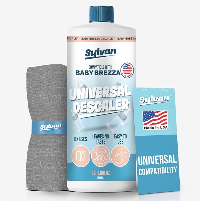 Descaler Compatible with Baby Brezza Machines | 32 Oz | 12 Month Supply | US by SylvanHills