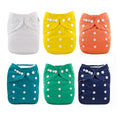 ALVABABY 6 Pack Cloth Diaper by ALVABABY