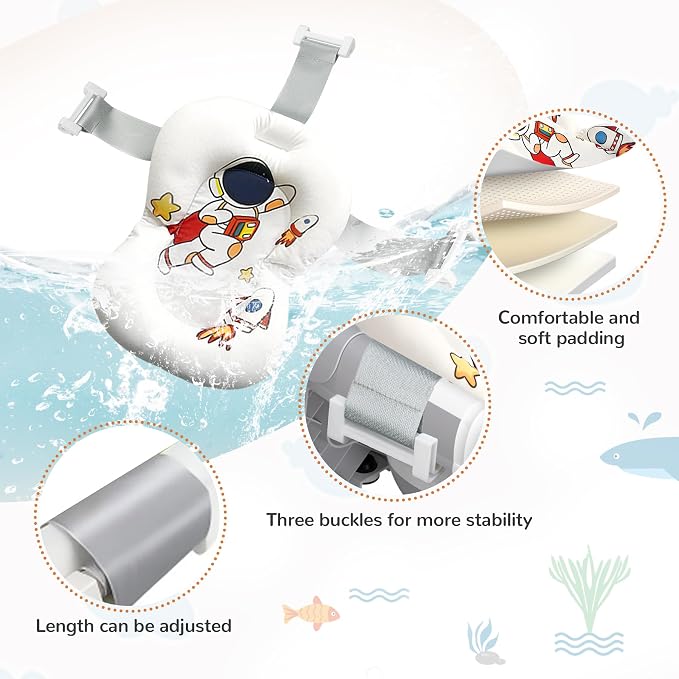 Collapsible Baby Bathtub for Newborn to Toddler, Portable Baby Bath Tub for - Image 3