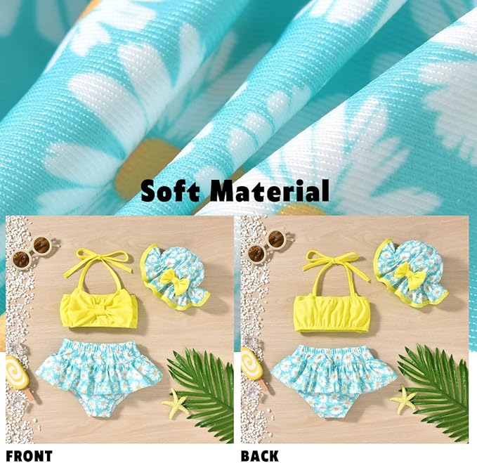 Aalizzwell Baby Girl 2-Piece Bikini Swimsuit - Image 3