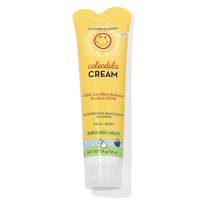 California Baby Calendula Cream | Soothing Baby Cream | Allergy Friendly | by CaliforniaBaby