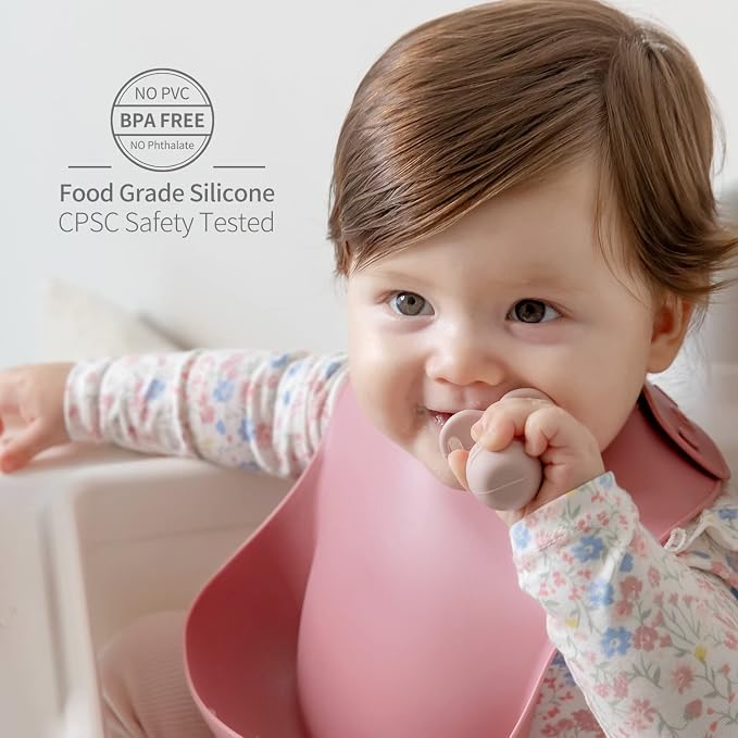 SAMiGO Silicone Baby Spoons Self Feeding 6+ Months - Image 5
