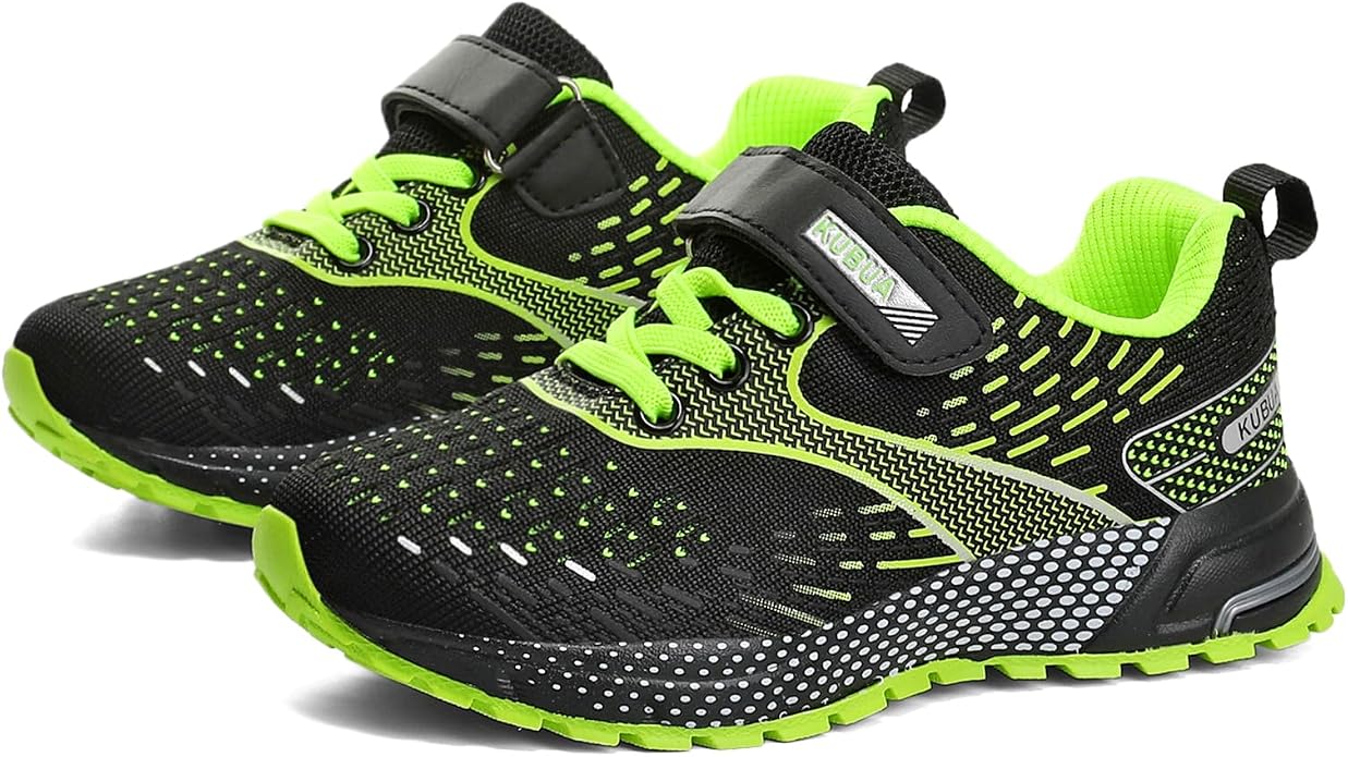 KUBUA Kids Sneakers for Boys Girls Running Tennis Shoes Lightweight Breathable - Image 3