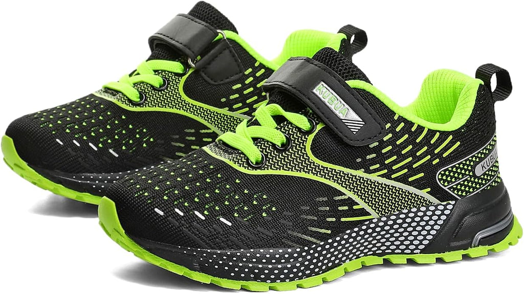 KUBUA Kids Sneakers for Boys Girls Running Tennis Shoes Lightweight Breathable - Image 3