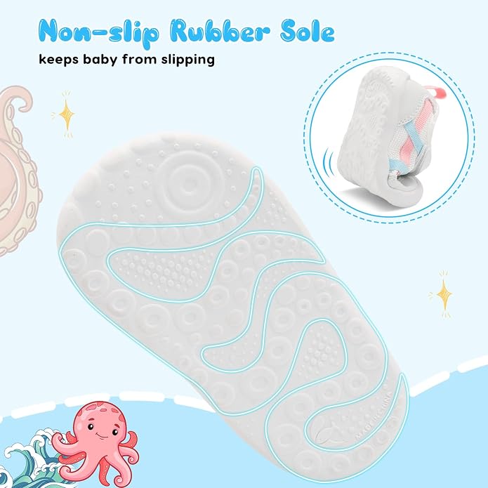 Scurtain Baby Shoes Boy Girl First Walking Shoe Infant Crib Breathable Sneakers - Image 6