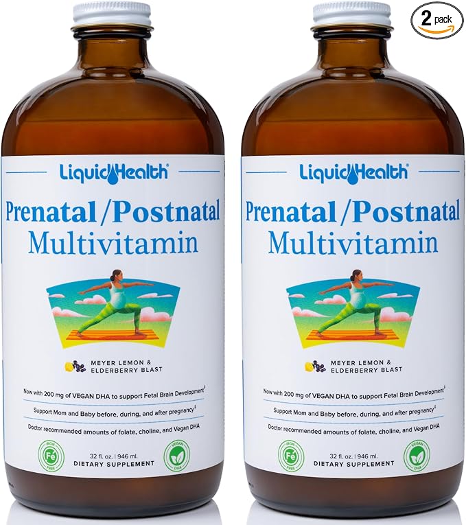 LIQUIDHEALTH Prenatal/Postnatal Multiple Liquid Women's Multivitamin by LiquidHealth