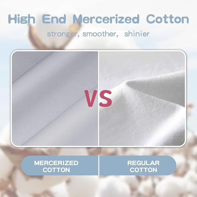 Organic Cotton Toddler Pillowcase 2 Pack, 14 x 20 Travel Pillow Case Cover - Image 2