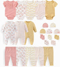 Unisex Baby Boy Girl Clohtes Pants Sets 23 pack Cotton Casual New born Clothing by JELYLOVE