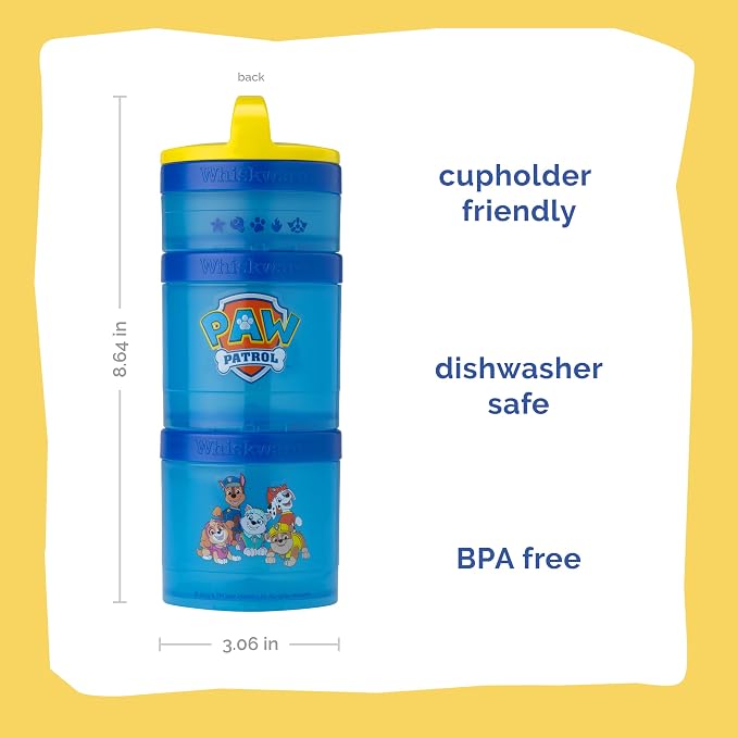 Whiskware Paw Patrol Stackable Snack Containers - Image 2