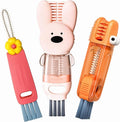 Cup Lid Cleaning Brush, 3 in 1 Cup Cleaner Brush New Multifunctional Lid by Unknown