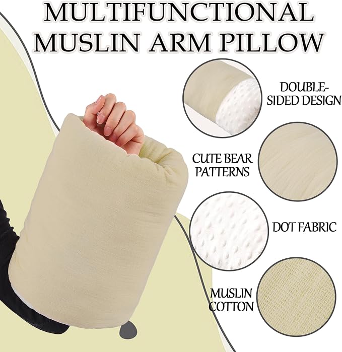 Baby Feeding Arm Pillow Breastfeeding Bottle Nursing Cozy Cradle Pillow - Image 4