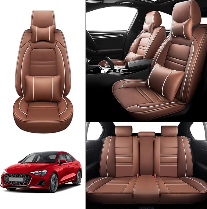 Car Seat Covers for Audi a3 2006-2025 | 5-Seats Seat Covers, Waterproof Seat - Image 2