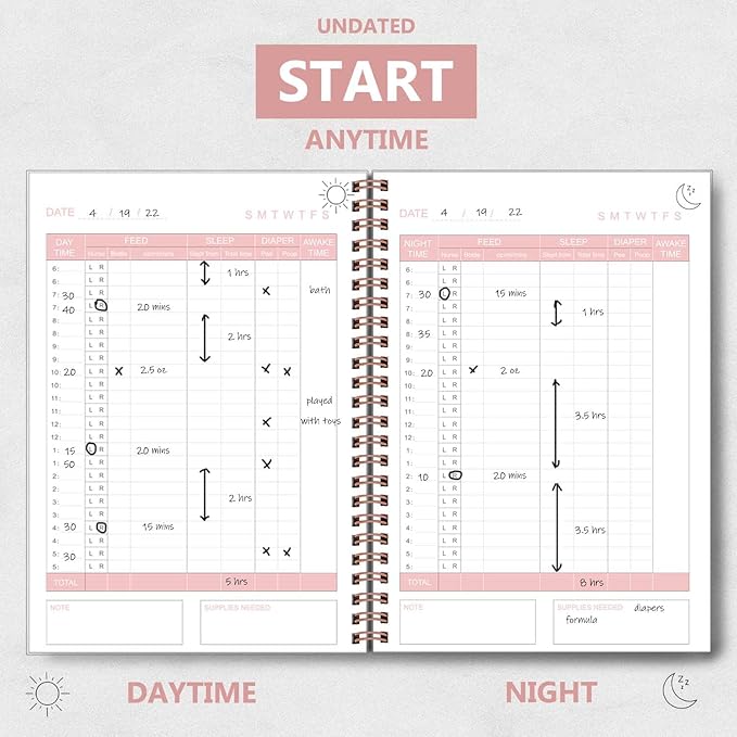Baby's Daily Log Book - Image 3