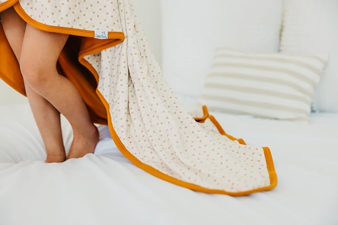 Copper Pearl Hunnie's Breathable Cozy Three-Layer Baby Blanket: Toddler Quilt - Image 7