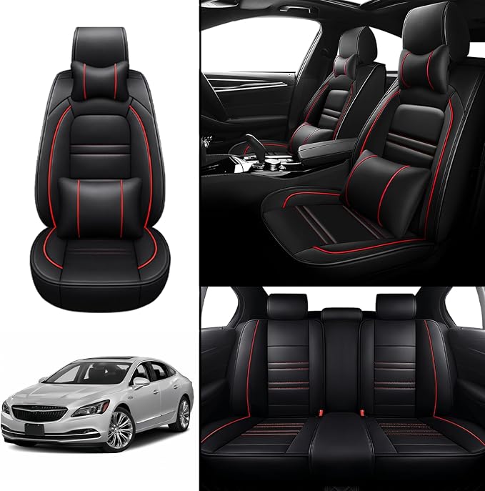 Car Seat Covers for Buick Lacrosse 2005-2019 | 5-Seats Seat Covers, Waterproof - Image 2