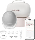 Momcozy Breast Pump Hands Free Upgraded Mobile Flow | M9, App Discreet Control by Momcozy