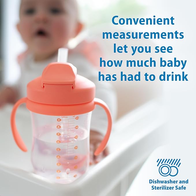 Dr. Brown's Milestones Baby's First Straw Cup, Training Cup - Image 6