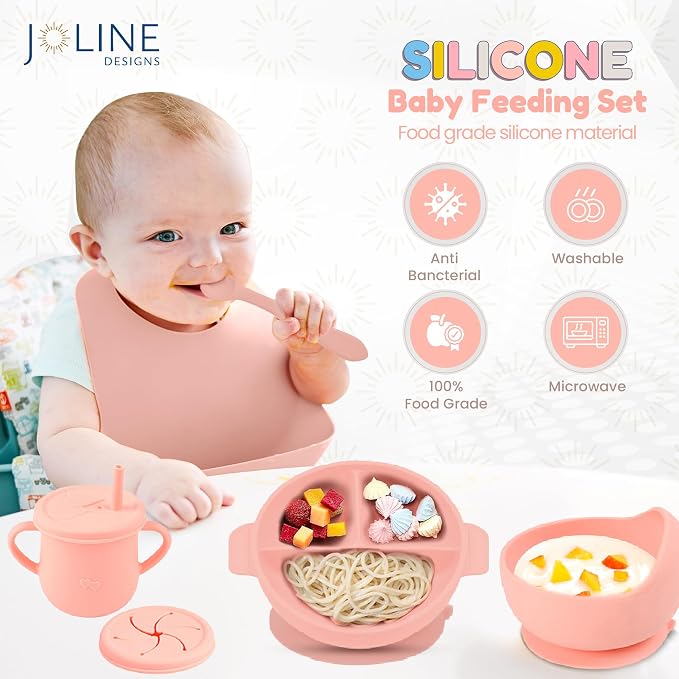 Silicone Baby Feeding Set - Image 5